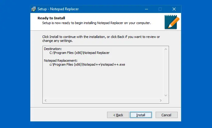 notepadreplacer replace notepad