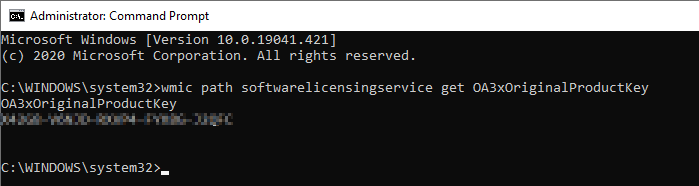 How To View Your Windows 10 Product Key Using Script Or Command Line Winhelponline