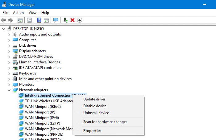 device manager driver rollback