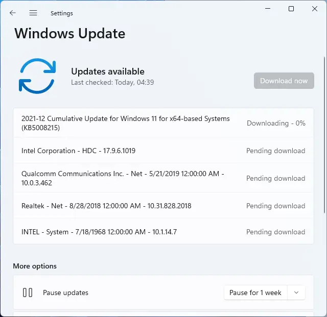 ExcludeWUDriversInQualityUpdate in windows 11 GPO