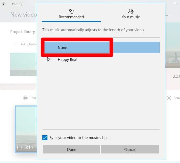 merge or combine videos using windows 10 photos app