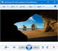 эскиз изображения в программе просмотра фотографий Windows