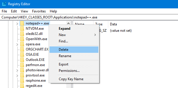 cannot add program to open with menu in windows