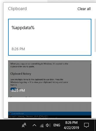 clipboard history windows clipboard history windows
