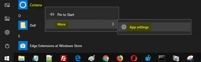 Windows 10 Start (Cortana) Search Results Blank & White Screen