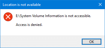 what is system volume information folder, and can i delete it