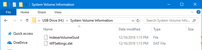 what is system volume information folder, and can i delete it