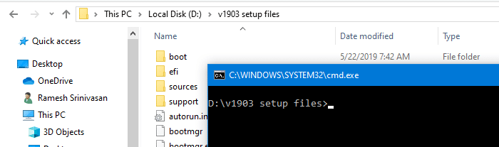 open command prompt in current folder - autohotkey