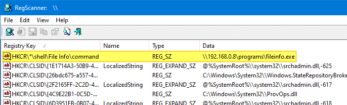 troubleshoot right click Issues Caused by Shell Extensions - regscanner