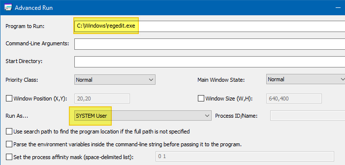 How to Run CMD/Program under SYSTEM (LocalSystem) in Windows?