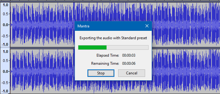 convert mp4 to mp3 offline - extract audio from video - audacity