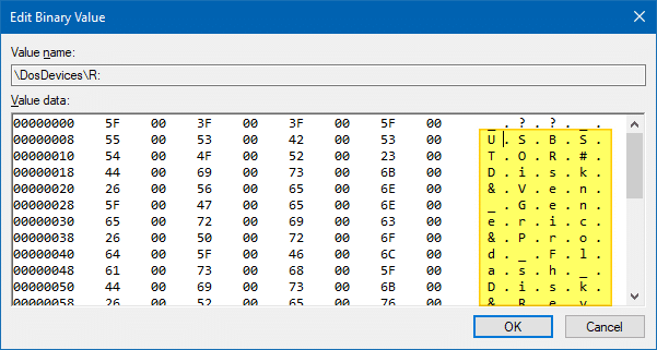 assign same drive letter for a external drive - windows