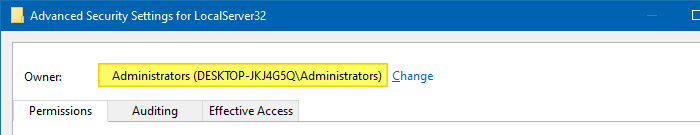 take ownership registry command-line - setacl administrators