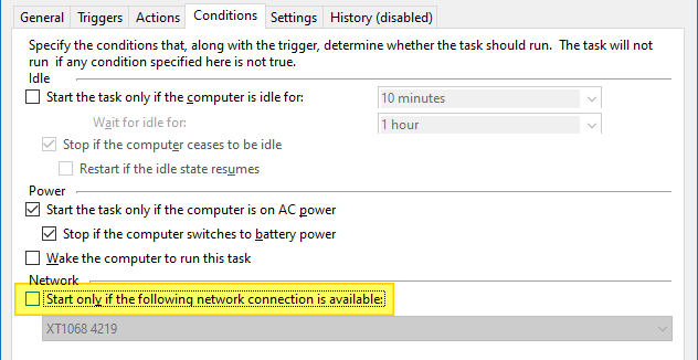 ask scheduler service is not available. Task scheduler will try to reconnect to it