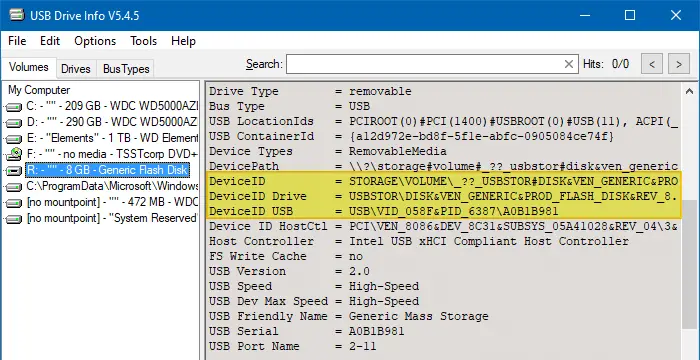 assign same drive letter for a external drive - windows