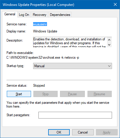 windows 10 select a restart time greyed out