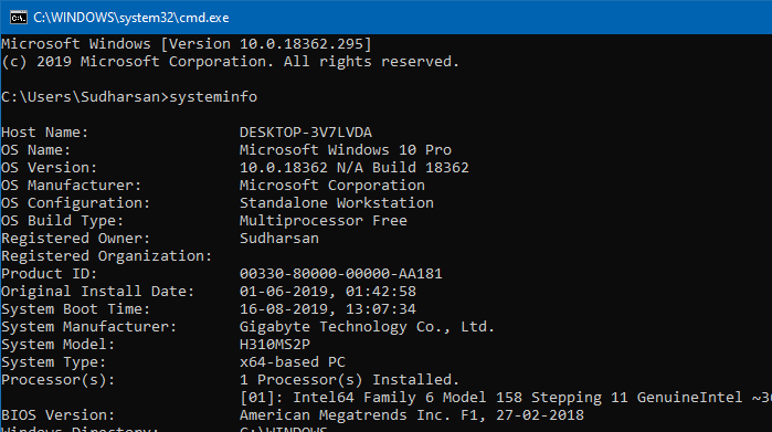 find motherboard make and model