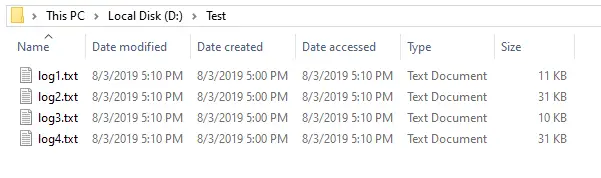 change last modified file date or timestamp using powershell