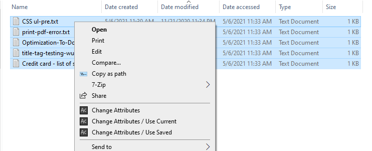 attributes changer change file timestamp date