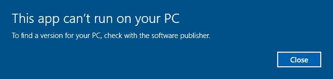 find out if exe is 32-bit or 64-bit