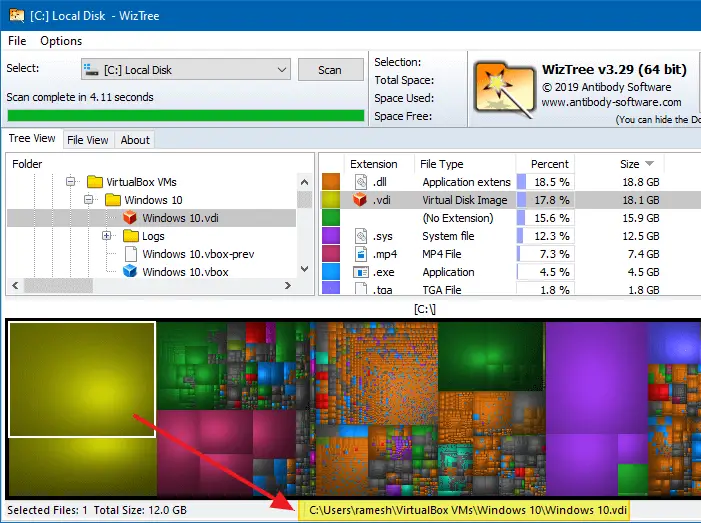 free up disk space in windows 10