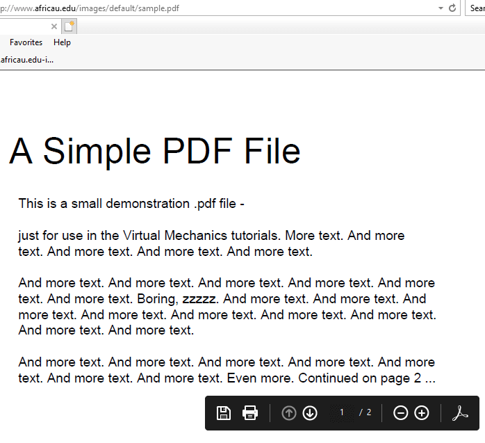 pdf print problem windows 10 2004 browser