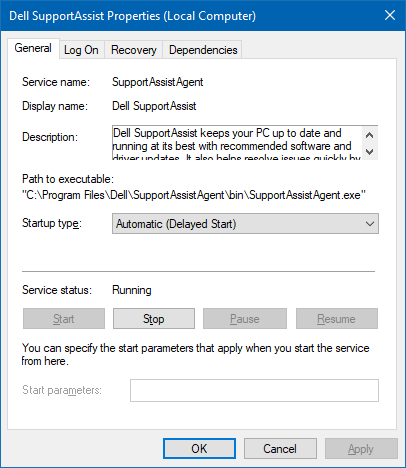 dell pc-doctor module 100% cpu and memory usage