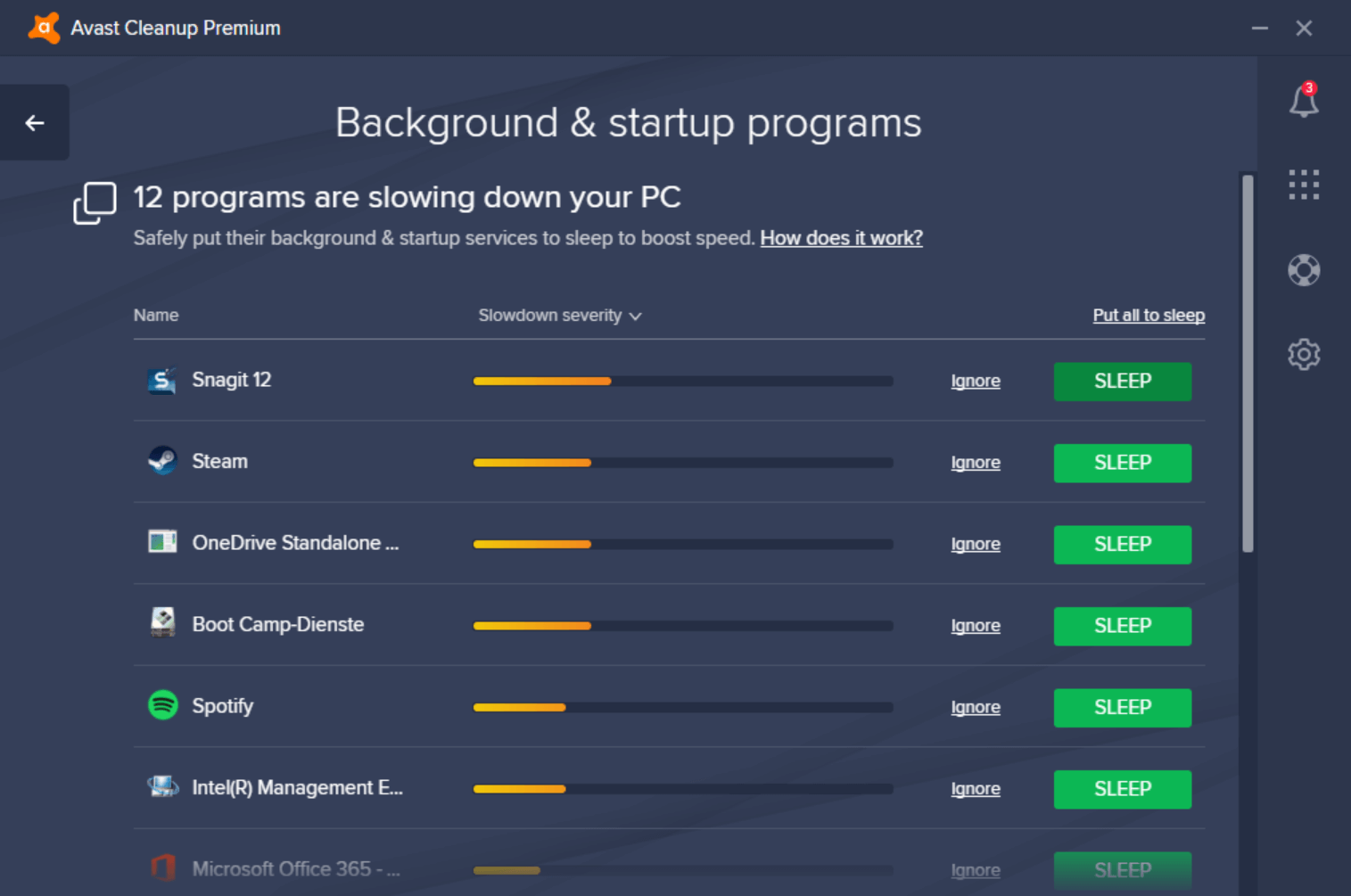 avast avg debugger cannot open office apps