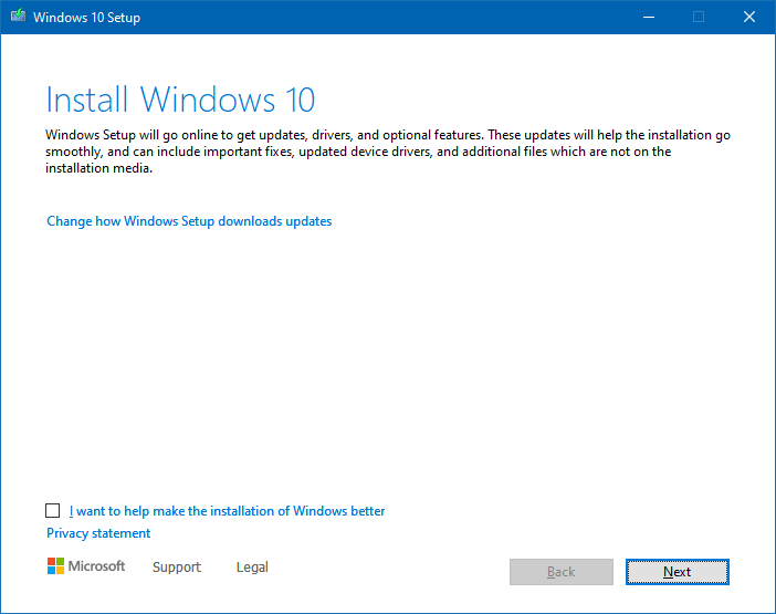 windows 10 inplace upgrade