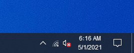 taskbar clock font colon punctuation square box