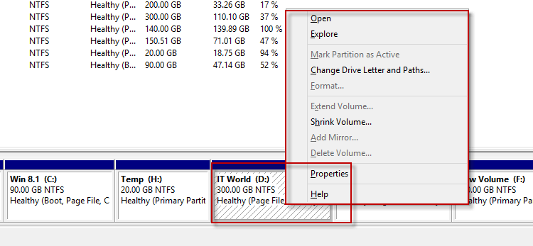delete volume grayed out for usb drives