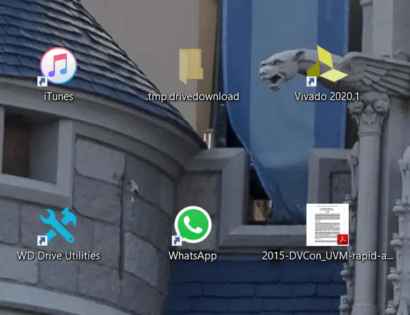 desktop icon spacing incorrect