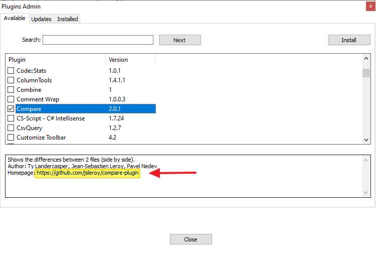 notepad++ plugin cannot install - manual install