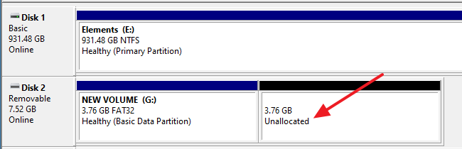 delete volume grayed out for usb drives - diskpart