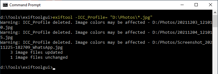 exiftool remove icc_profile