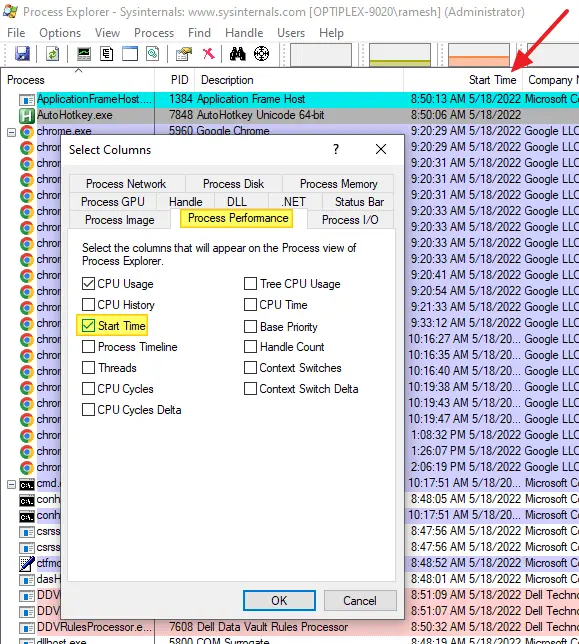 recover path environment variable - process explorer