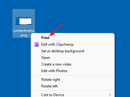 remove "edit with clipchamp"