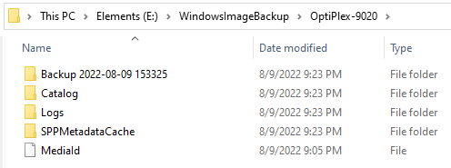 restore system image backup windows re