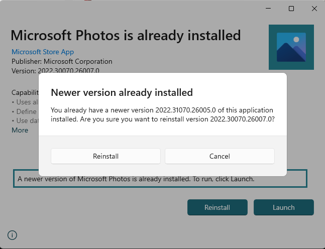 install windows 10 photos on windows 11