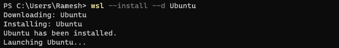 Windows Subsystem for Linux has no installed distributions
