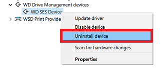  western digital uninstall drivers