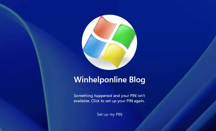 msconfig diagnostic startup - pin sign-in error