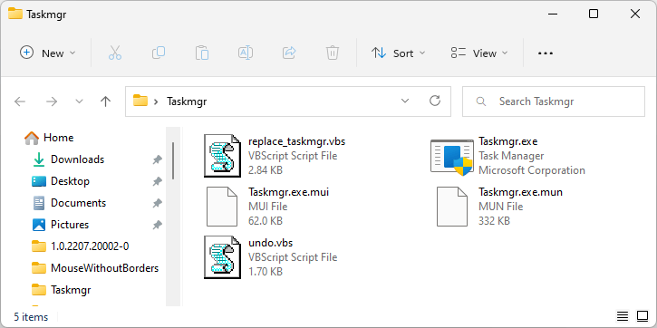 Restores old Task Manager in Windows 11 22H2 and above