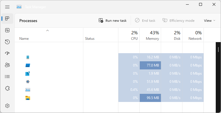 task manager display unreadable KB5020044