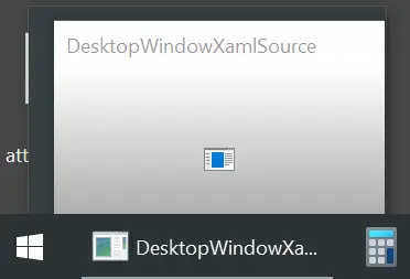 DesktopWindowXamlSource onedrive