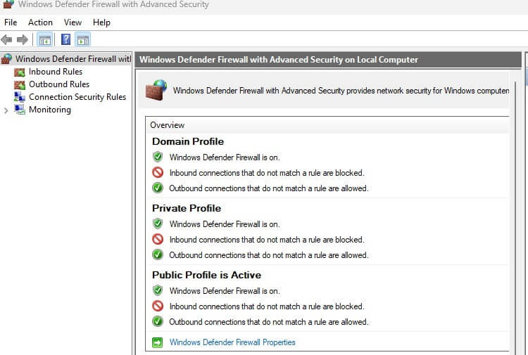 windows firewall error Error 0x6d9 resolved