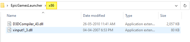 epicgameslauncher DLLs