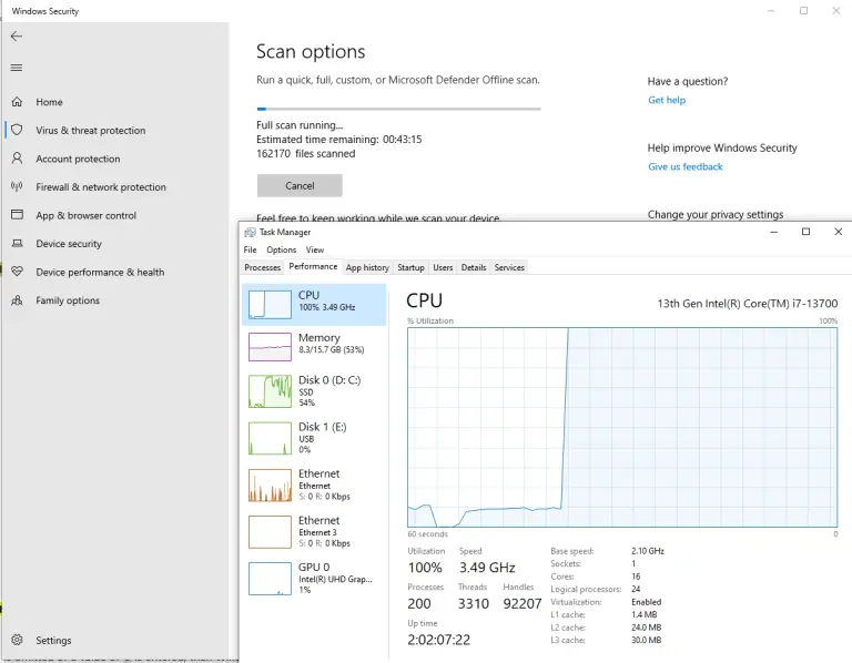 [Fix] Windows Defender 100 CPU Usage During Full Scan »