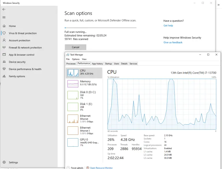 [Fix] Windows Defender 100 CPU Usage During Full Scan »