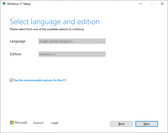 Media Creation Tool - Windows 11 - Download ISO